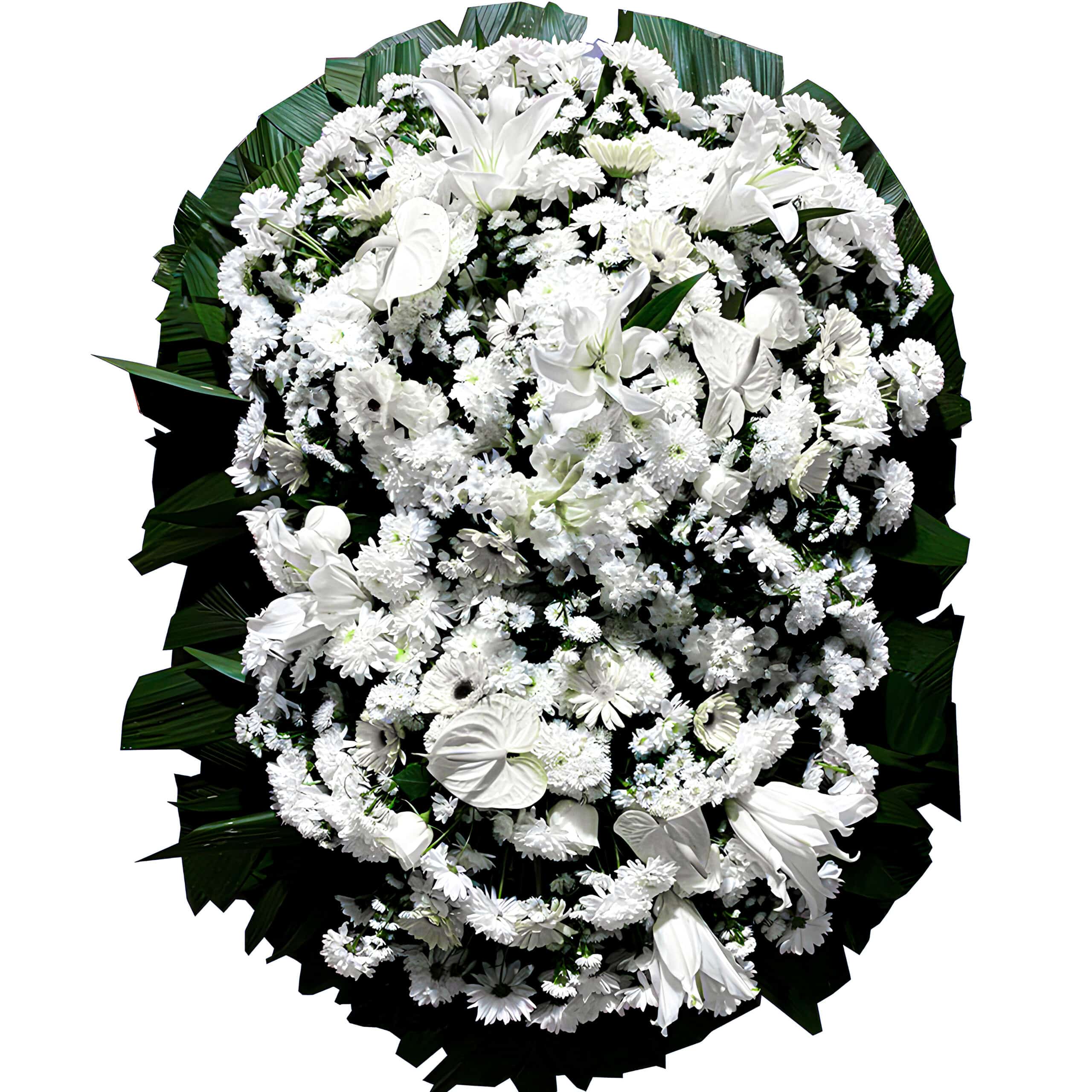 Coroa de Flores Platina A